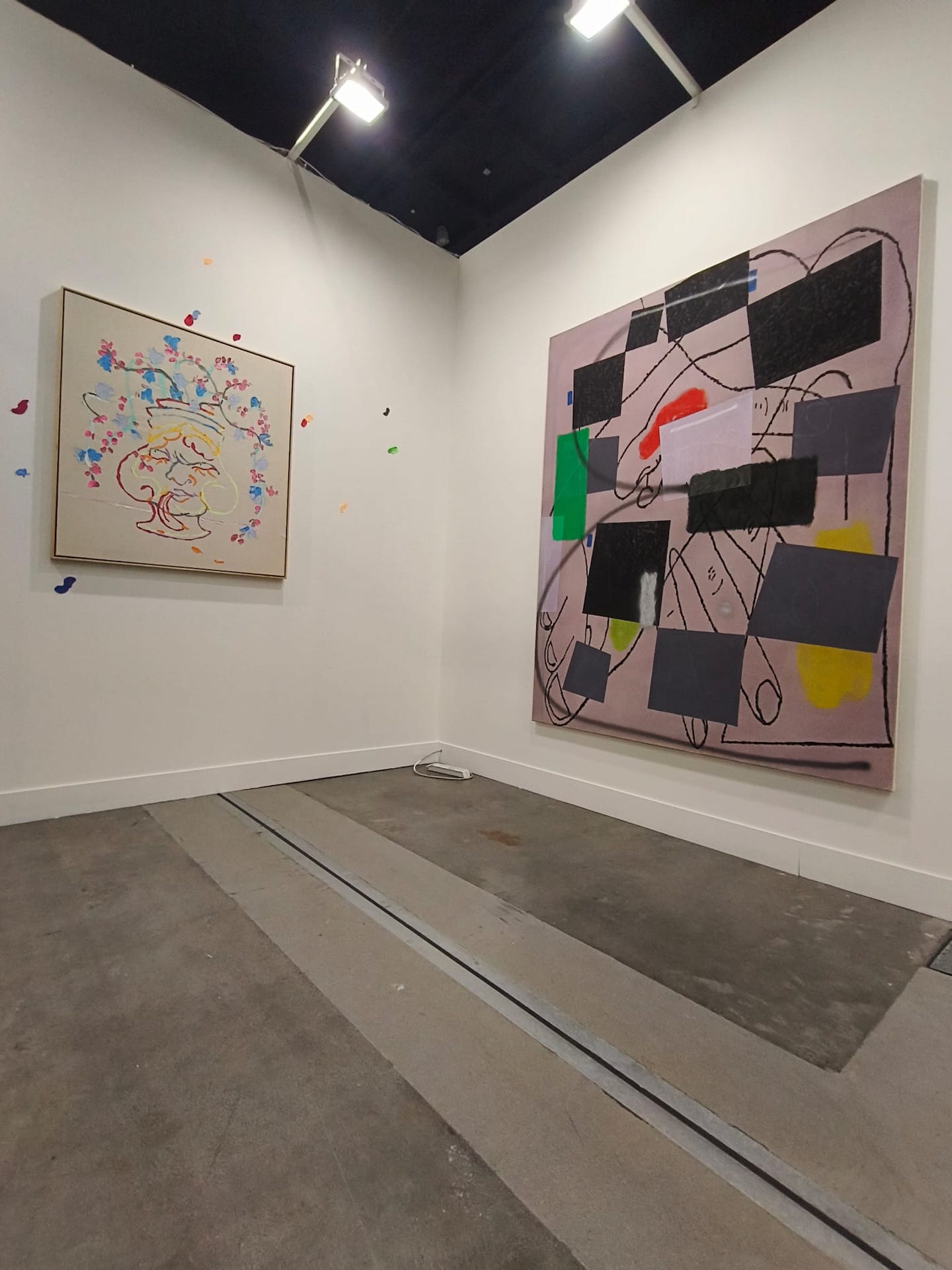immagine per installation view Galleria Eugenia Delfini @Miart 2025