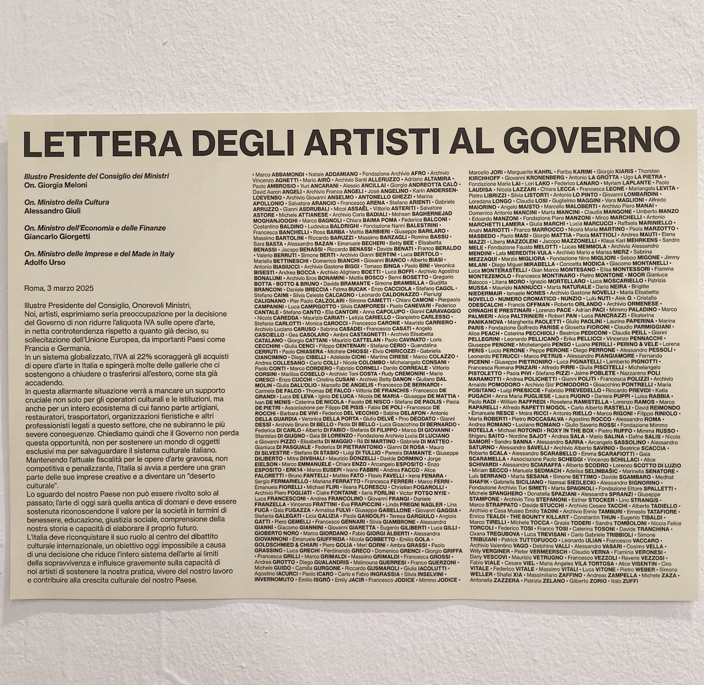 immagine per Lettera aperta Italics @Miart 2025 copia