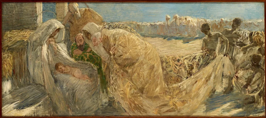 immagine per Gaetano Previati, Adorazione dei Magi, 1892