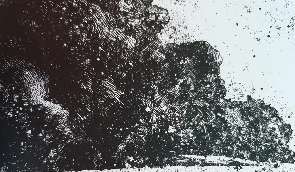 immagine per Manu Larcenet, La strada, prticolare della prima tavola