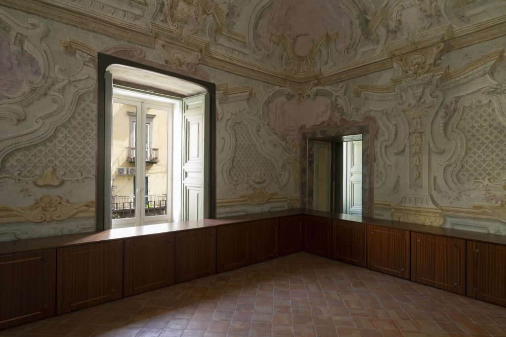 immagine per Code of Construction, 2024; Marina Xenofontos; as part of Eternal, Returns; Fondazione Morra Greco; 2025; Photo by Amedeo Benestante; Courtesy Fondazione Morra Greco.
