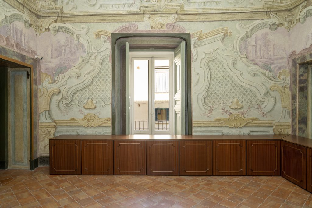 immagine per Code of Construction, 2024; Marina Xenofontos; as part of Eternal, Returns; Fondazione Morra Greco; 2025; Photo by Amedeo Benestante; Courtesy Fondazione Morra Greco.