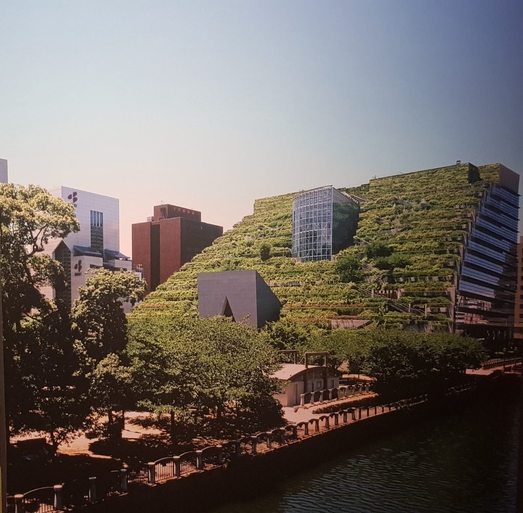 immagine per Biennale di Architettura di Veenzia 2025. ARCOS nel dipartimento di AKUOKA (JAPAN). By Emilio Ambasz e associati 1995