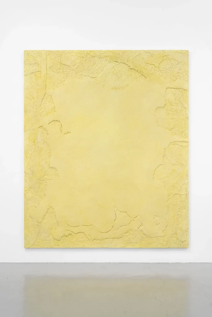 immagine per Giuseppe Gabellone Untitled, 2024, pittura acrilica, resina acrilica e fibra di vetro, 243x202 cm