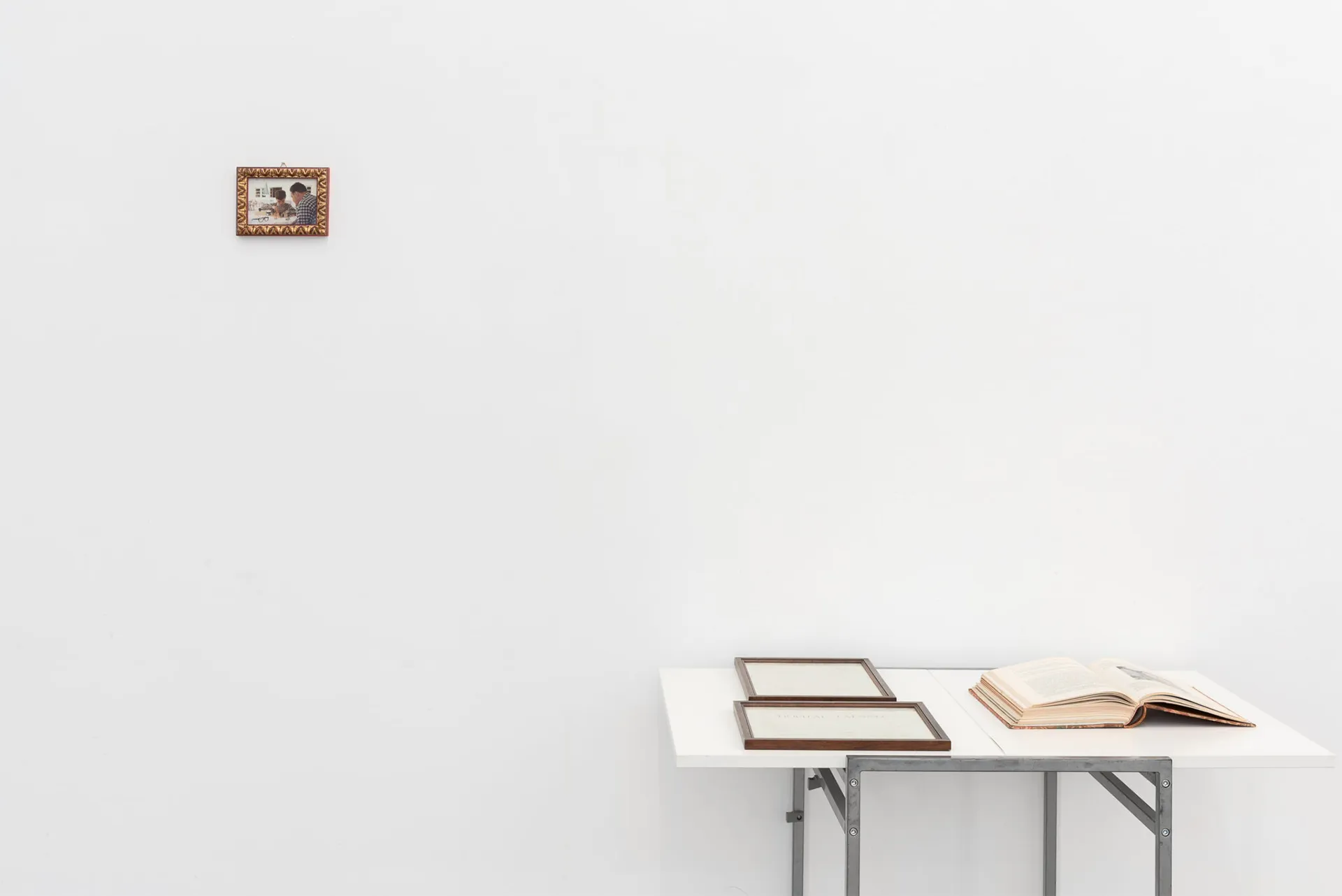 immagine per Materia paterna, installation view, ground floor, photo Eleonora Cerri Pecorella