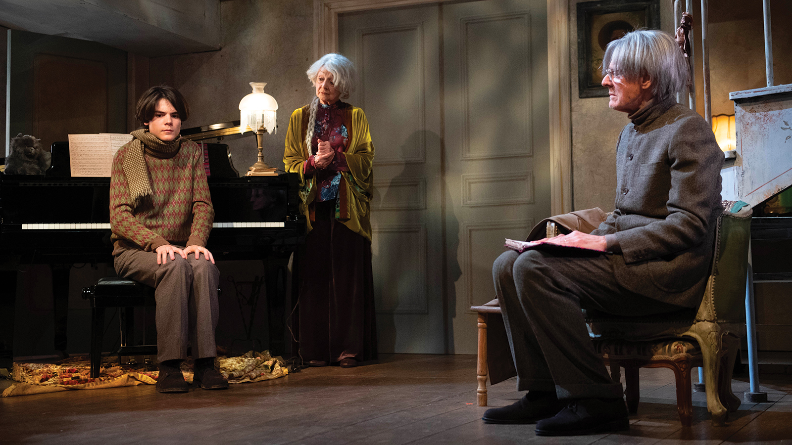 immagine per Lezione d’amore. Sinfonia di un incontro - Teatro Franco Parenti, Federico De Giacomo, Milena Vukotic e Andrea Soffiantini