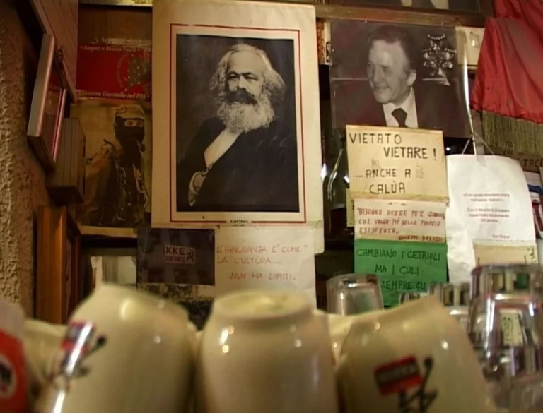 immagine per Vezio (bla bla). Piccola storia romana tra PCI, L’Unità e caffè