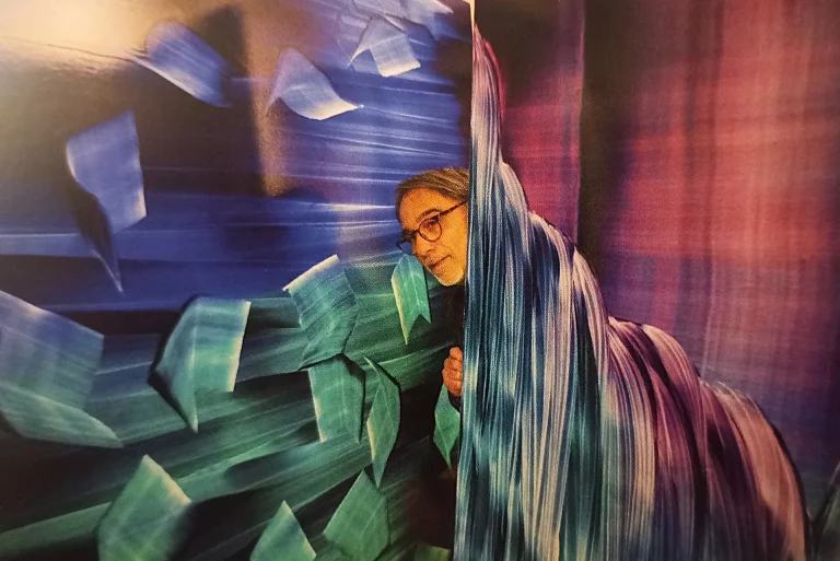 immagine per Mario Nalli nel suo studio - foto tratta dal catalogo della mostra
