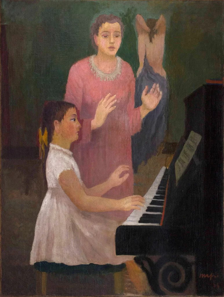 immagine per Mario Mafai - Lezioni di piano, 1934