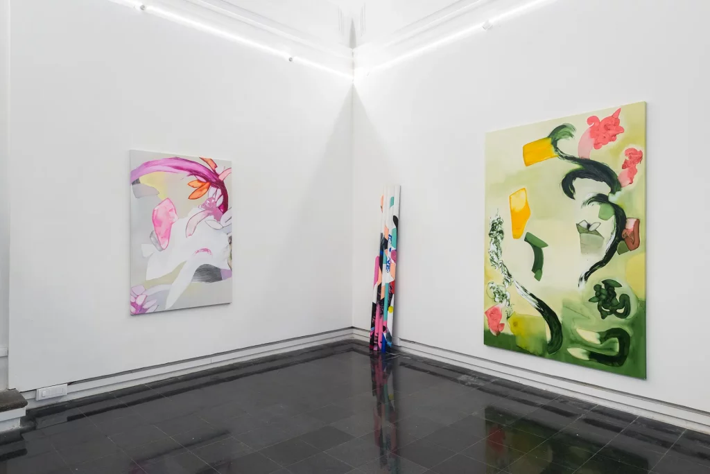 immagine per Installation view della mostra “things that will never become objects” di Caterina Silva presso la Galleria Eugenia Delfini, Roma, 30 aprile - 5 luglio 2025. Foto di Sebastiano Luciano. Courtesy Galleria Eugenia Delfini.