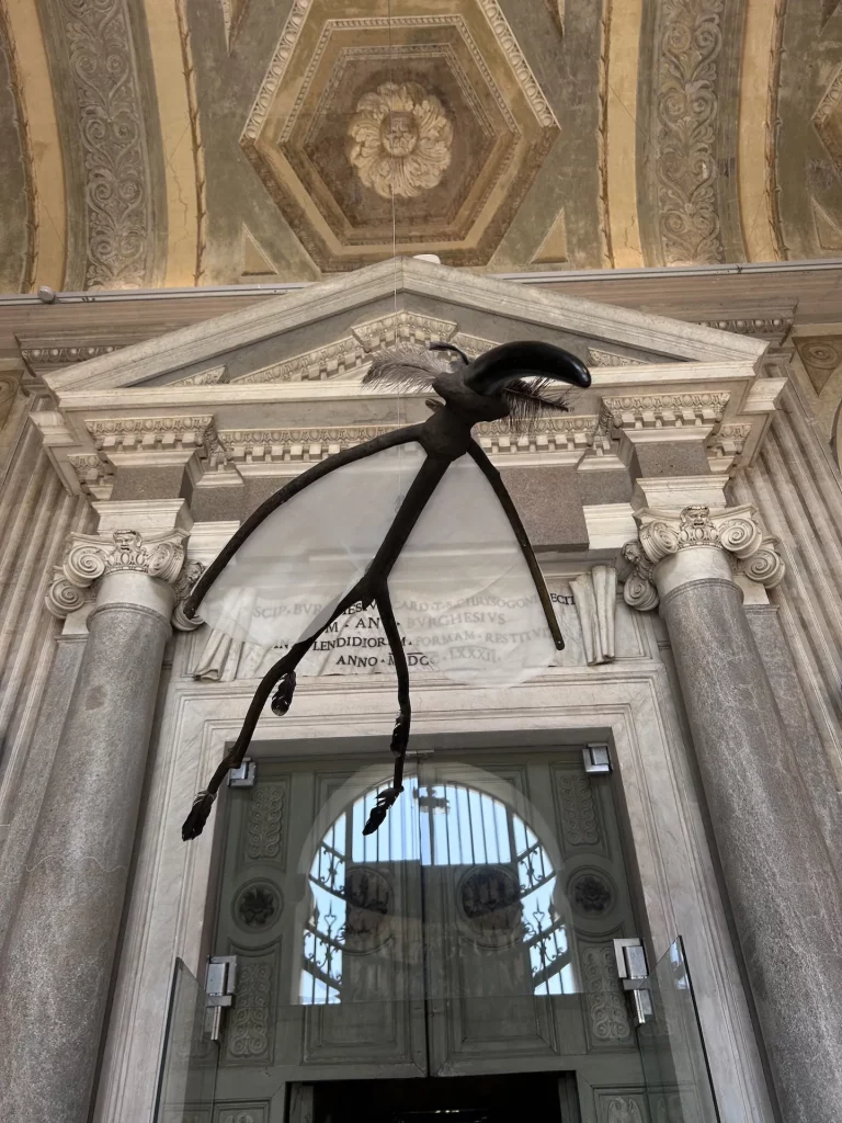 immagine per Opening Wangechi Mutu Galleria Borghese Roma. Foto F. Cascino