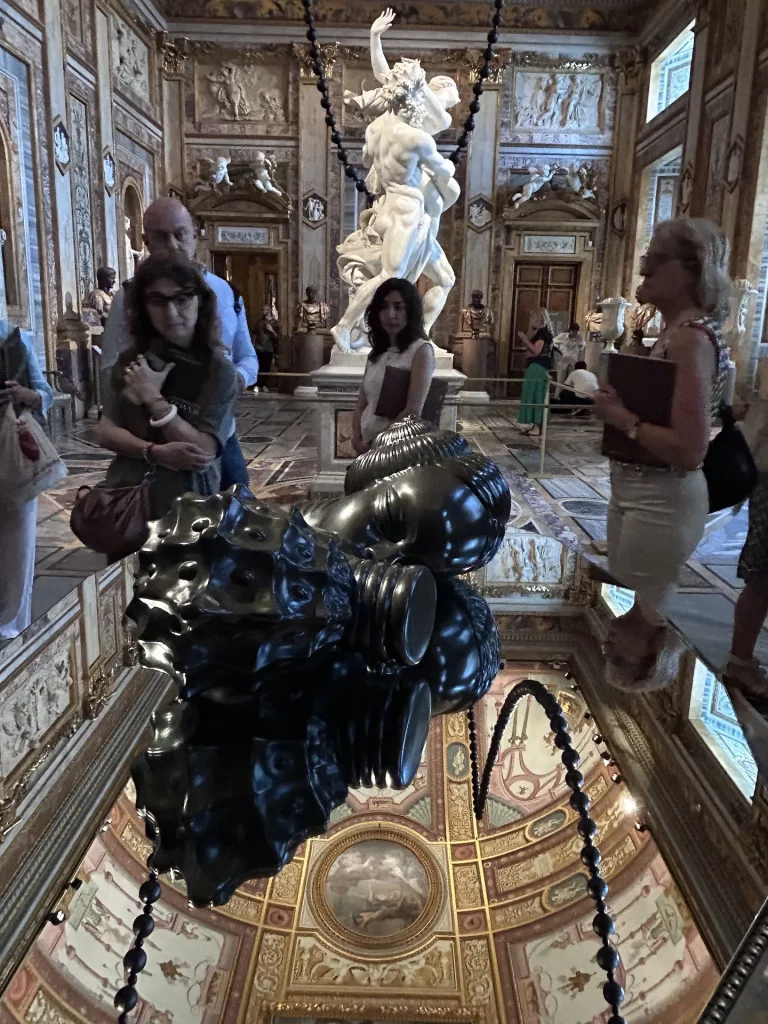 immagine per Opening Wangechi Mutu Galleria Borghese Roma. Foto F. Cascino