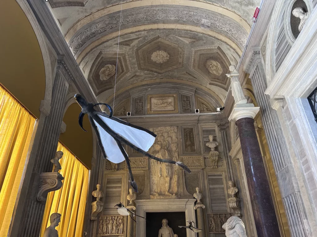 immagine per Opening Wangechi Mutu Galleria Borghese Roma. Foto F. Cascino