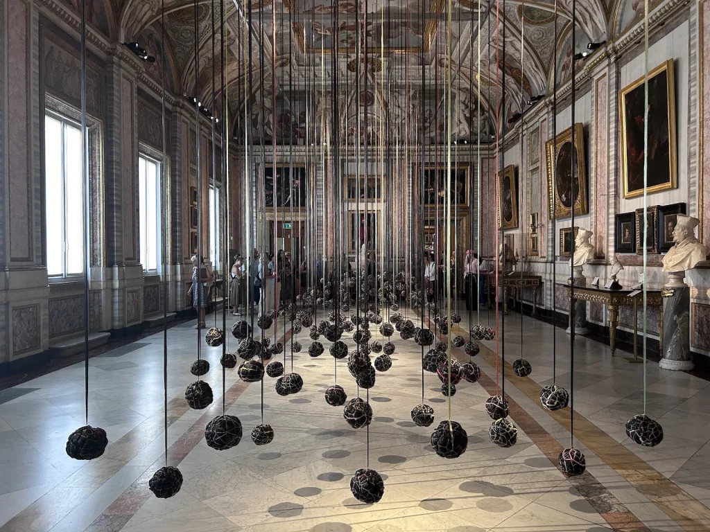 immagine per Opening Wangechi Mutu Galleria Borghese Roma. Foto F. Cascino