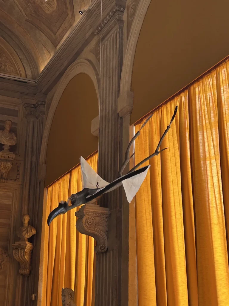 immagine per Opening Wangechi Mutu Galleria Borghese Roma. Foto F. Cascino