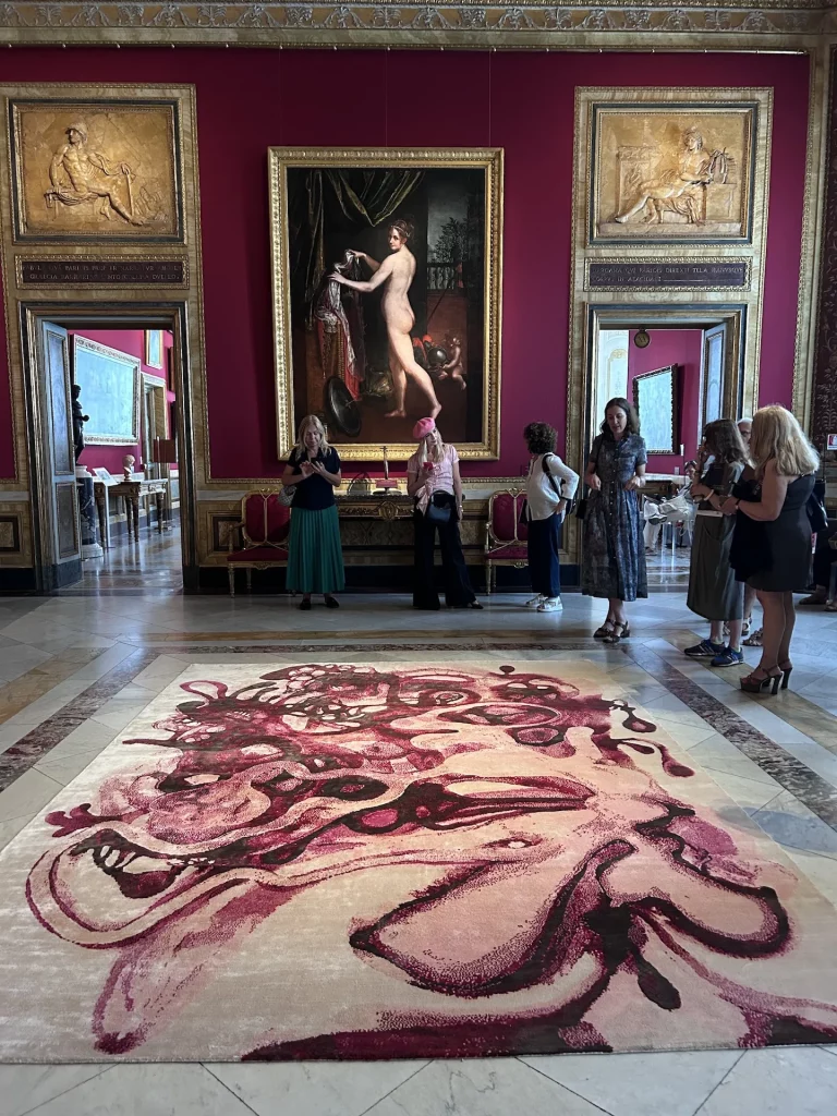 immagine per Opening Wangechi Mutu Galleria Borghese Roma. Foto F. Cascino