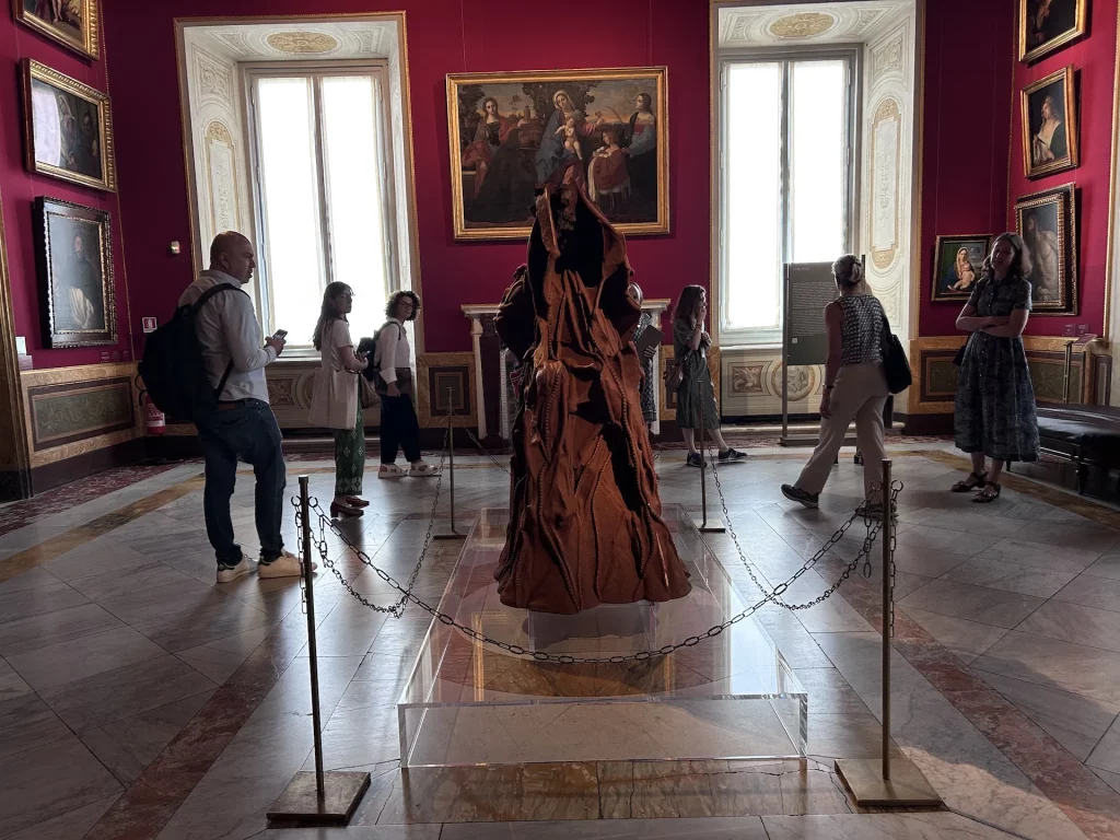immagine per Opening Wangechi Mutu Galleria Borghese Roma. Foto F. Cascino