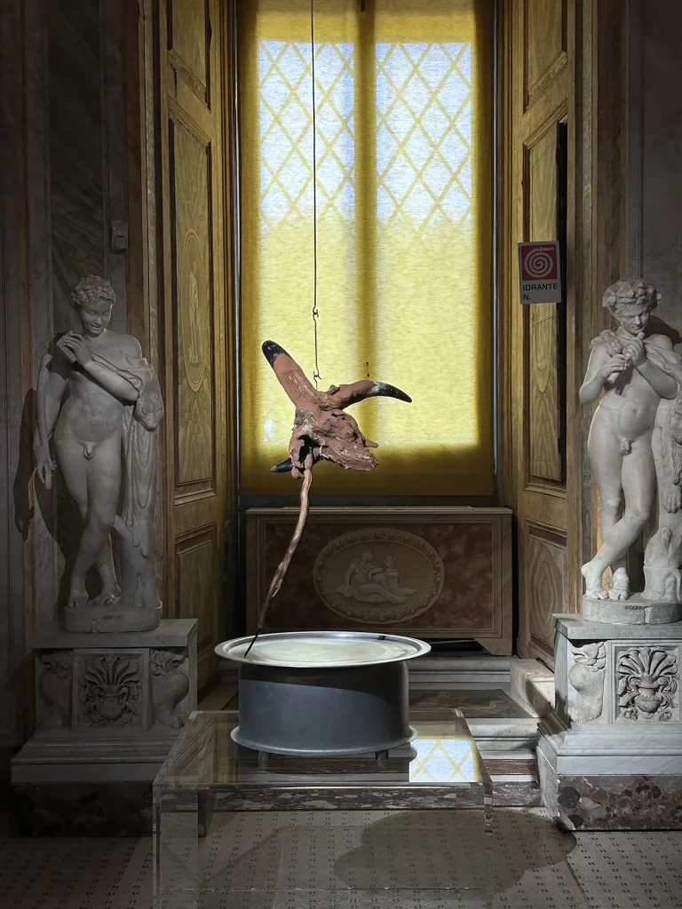 immagine per Opening Wangechi Mutu Galleria Borghese Roma. Foto F. Cascino