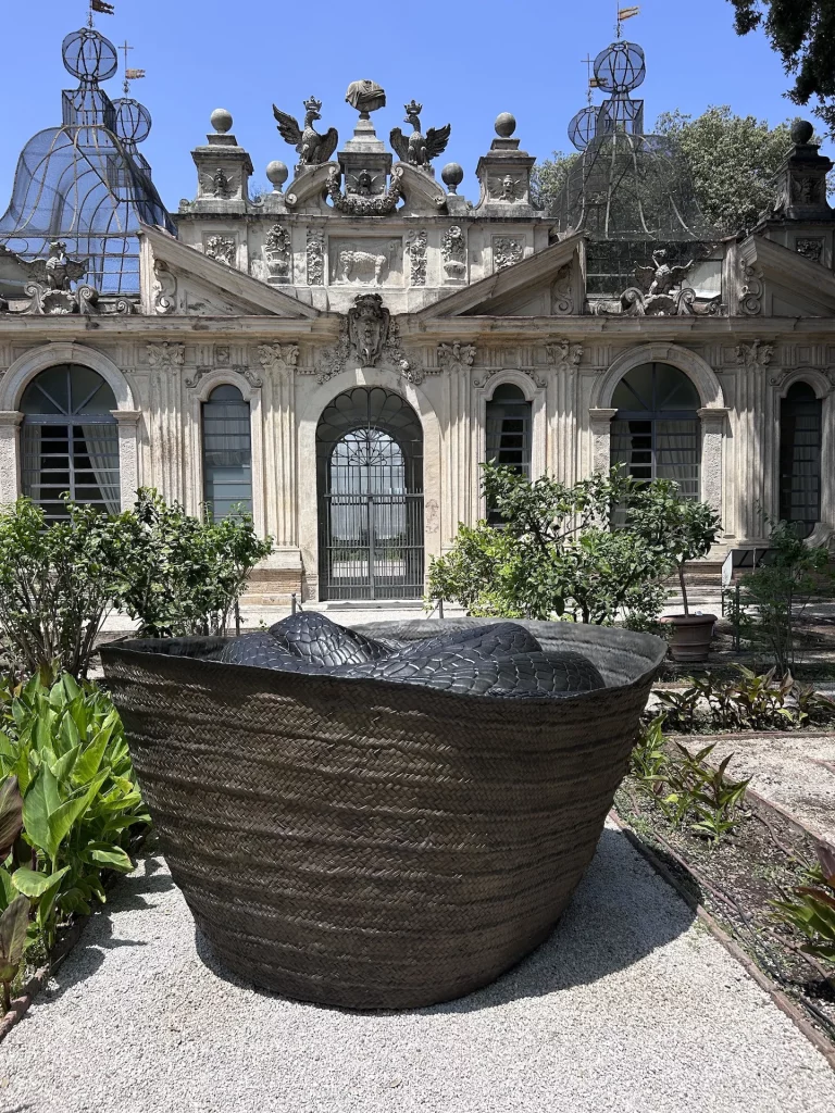 immagine per Opening Wangechi Mutu Galleria Borghese Roma. Foto F. Cascino