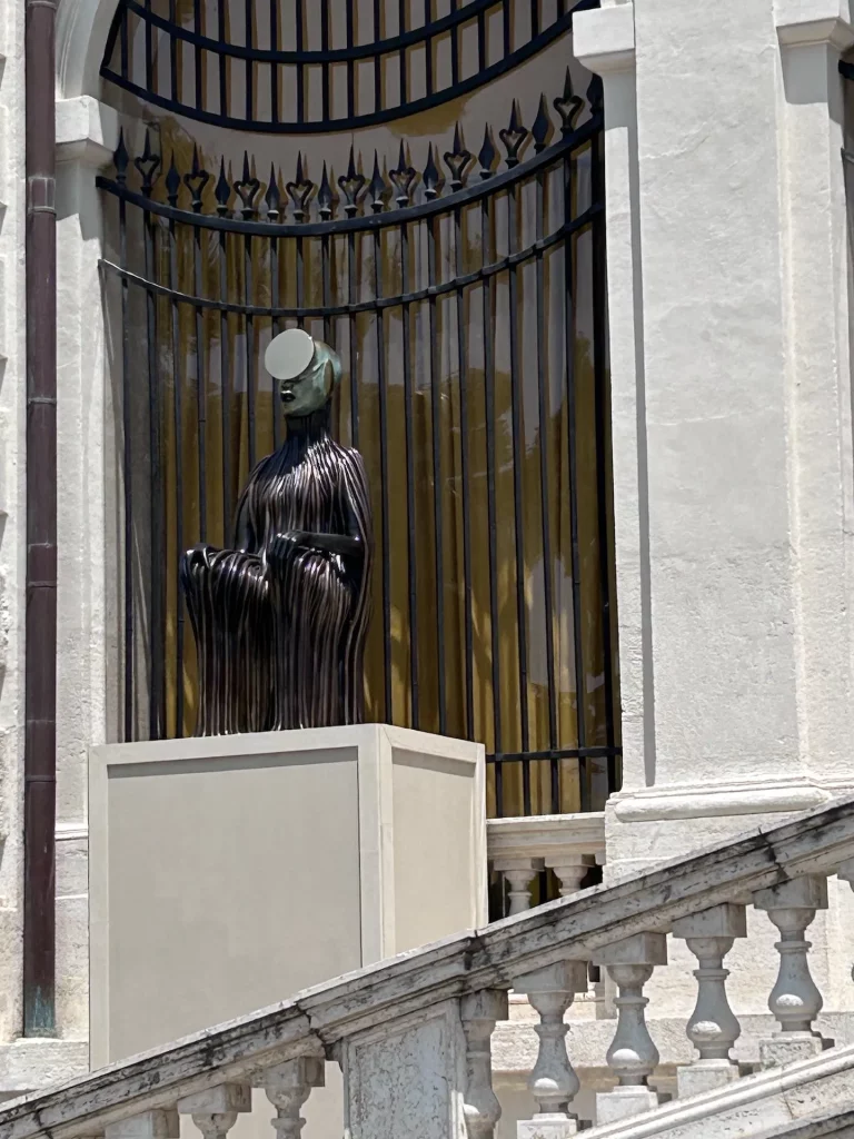 immagine per Opening Wangechi Mutu Galleria Borghese Roma. Foto F. Cascino