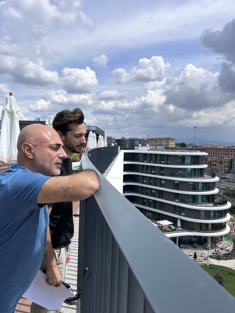 immagine per Visita 14 Maggio di Emanuele Pilloni con Enzo Abbate e Francesco Cascino a TSH - 14 Maggio 2025 - Photo courtesy F.Cascino