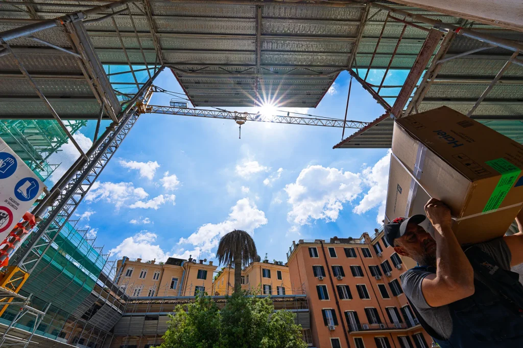 immagine per Palazzo San Felice - il cantiere