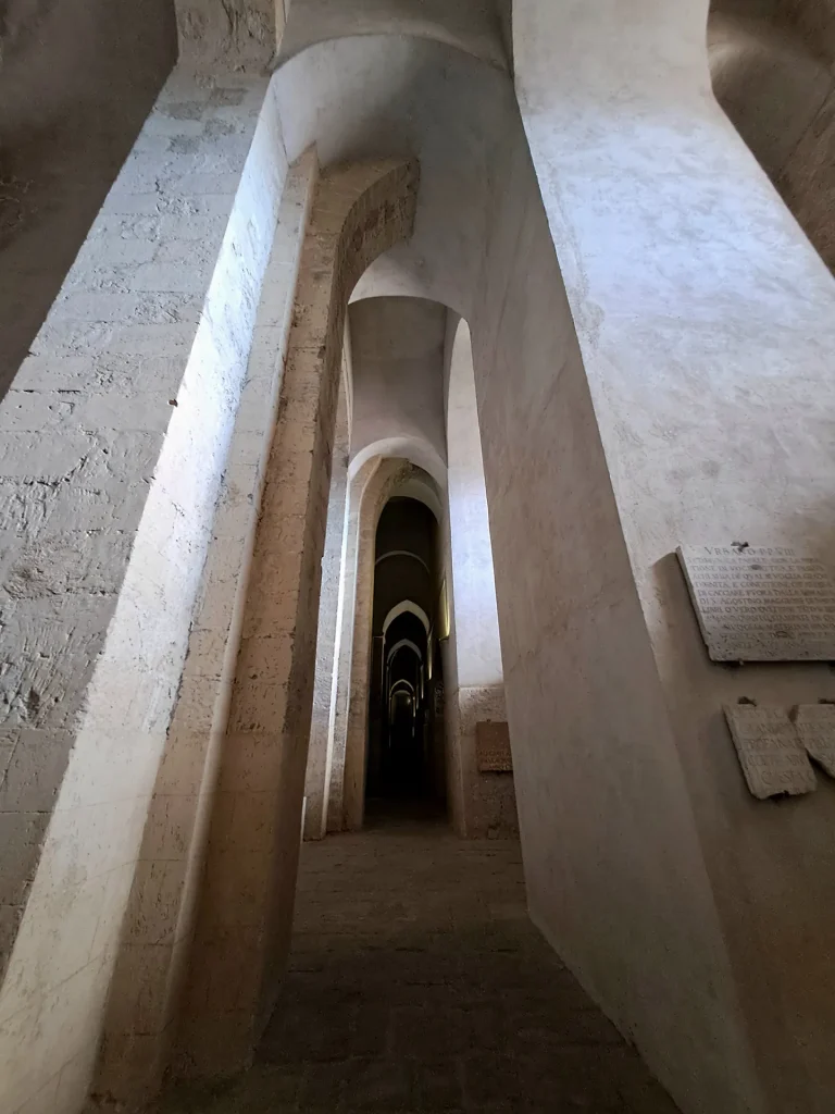immagine per 6.Sotterranei Gotici-Museo di San Martino- veduta- ph Enza Monetti