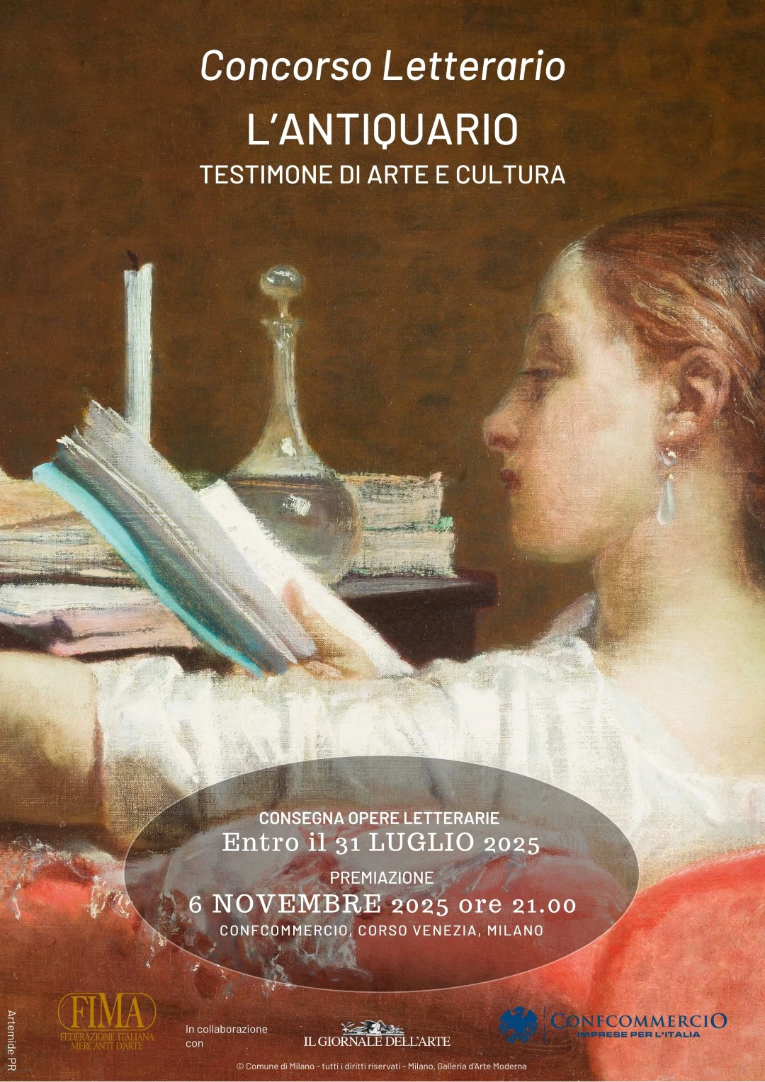 immagine per L’Antiquario, testimone di Arte e Cultura: primo Concorso Letterario della Federazione Italiana Mercanti d’Arte