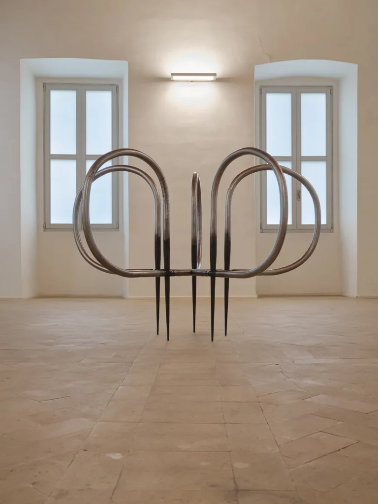 immagine per Lulu Nuti In my end is my beginning (2024) exhibition view, Palazzo Collicola, Spoleto, courtesy l’artista