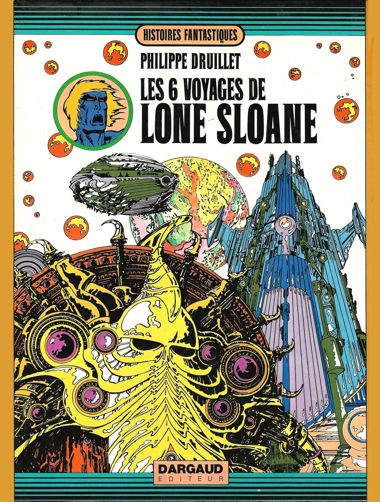 immagine per Philippe Druillet I fantastici viaggi di Lone Sloane (Mondadri, 1973) Copertina