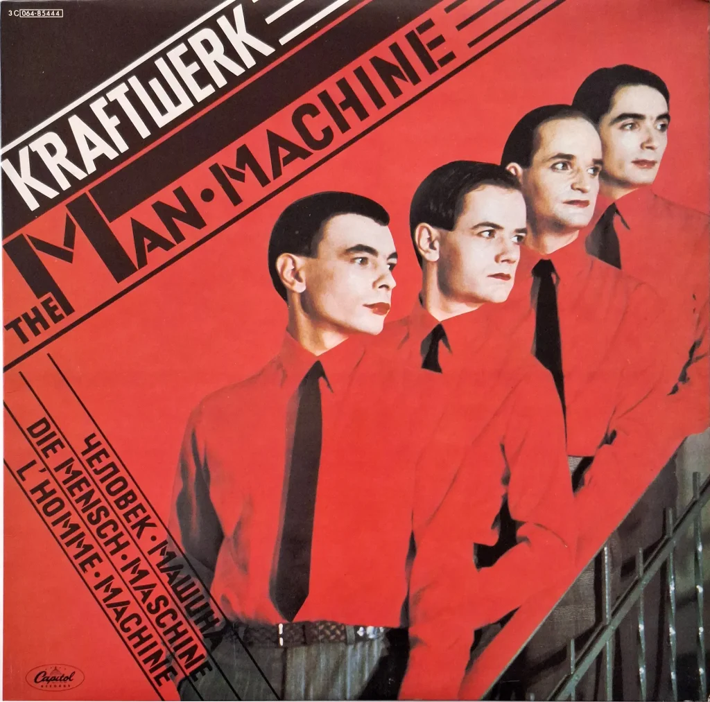immagine per Art Karl Klefisch - foto Günter Fröhling, Kraftwerk The Man • Machine Capitol 1978