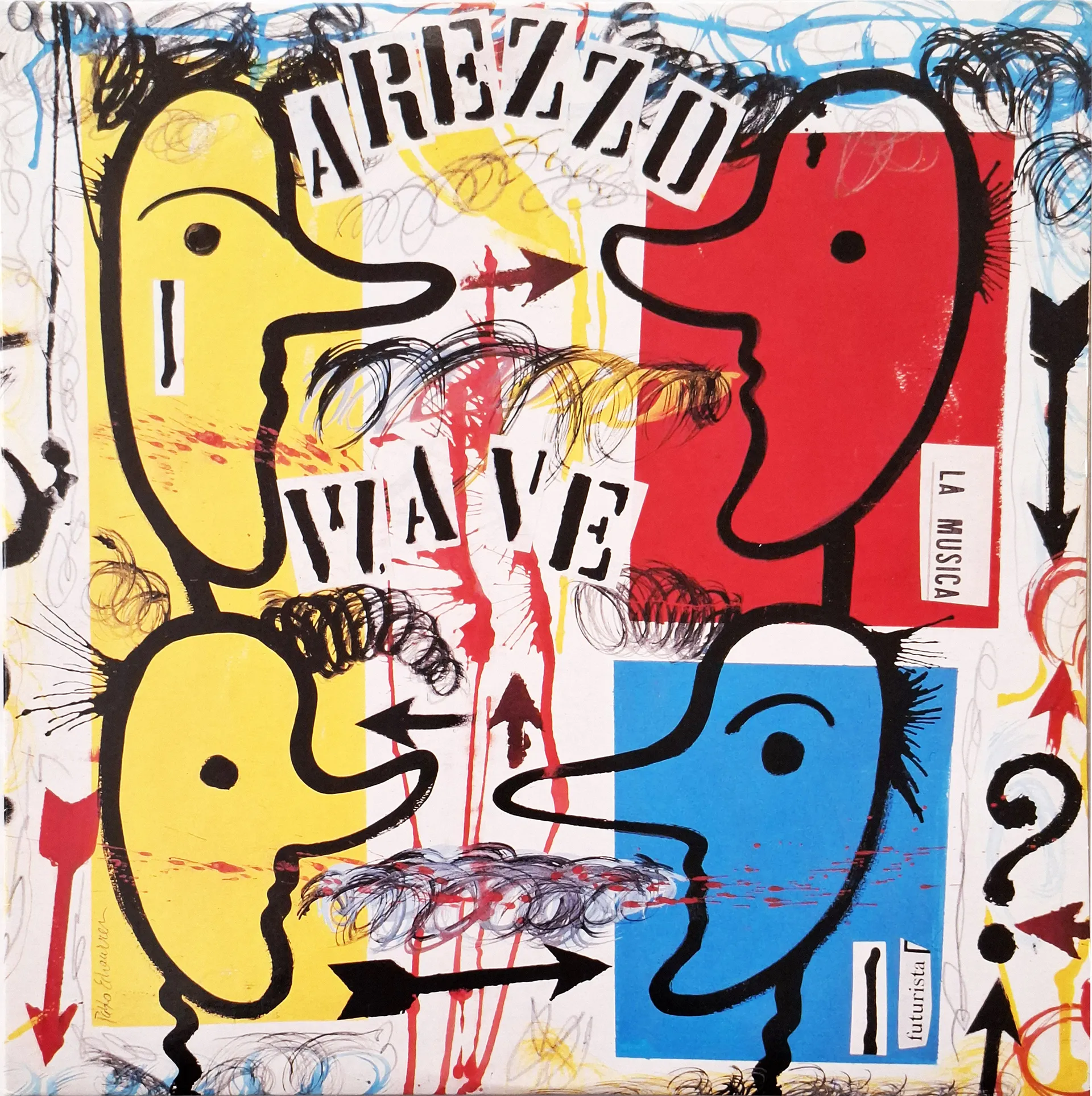 immagine per Art Pablo Echaurren, Artisti vari, Arezzo Wave 90, Contempo 1991