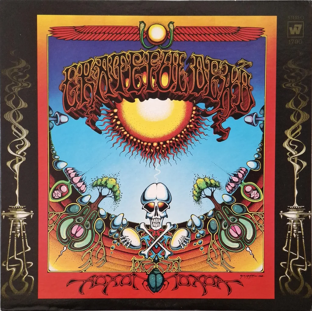 immagine per Art Rick Griffin, Grateful Dead Aoxomoxoa, WB 1969