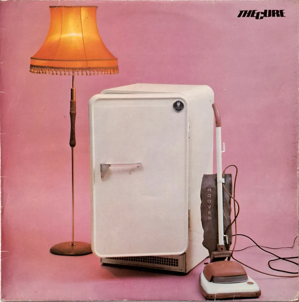 immagine per Designer Bill Smith, foto di Martyn Goddard, The Cure, Three Imaginary Boys, Fiction 1979
