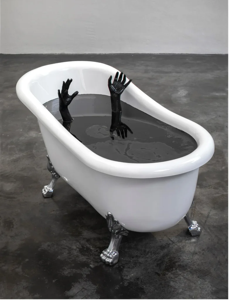 immagine per Monira Al Qadiri, Deep Float, 2017. Photo courtesy Petri Virtanem per Kiasma Museum Helsinki