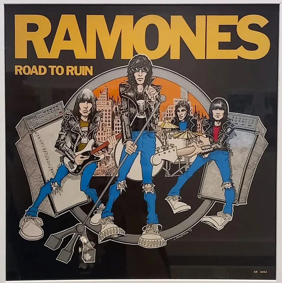 immagine per cover del vinile dei Ramones