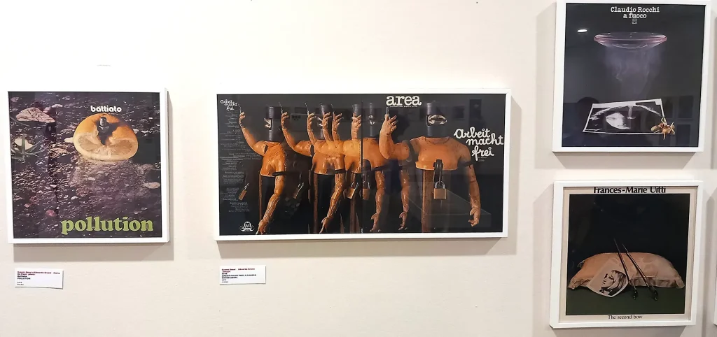 immagine per cover vinili dalla mostra -ph. Paolo Di Pasquale.