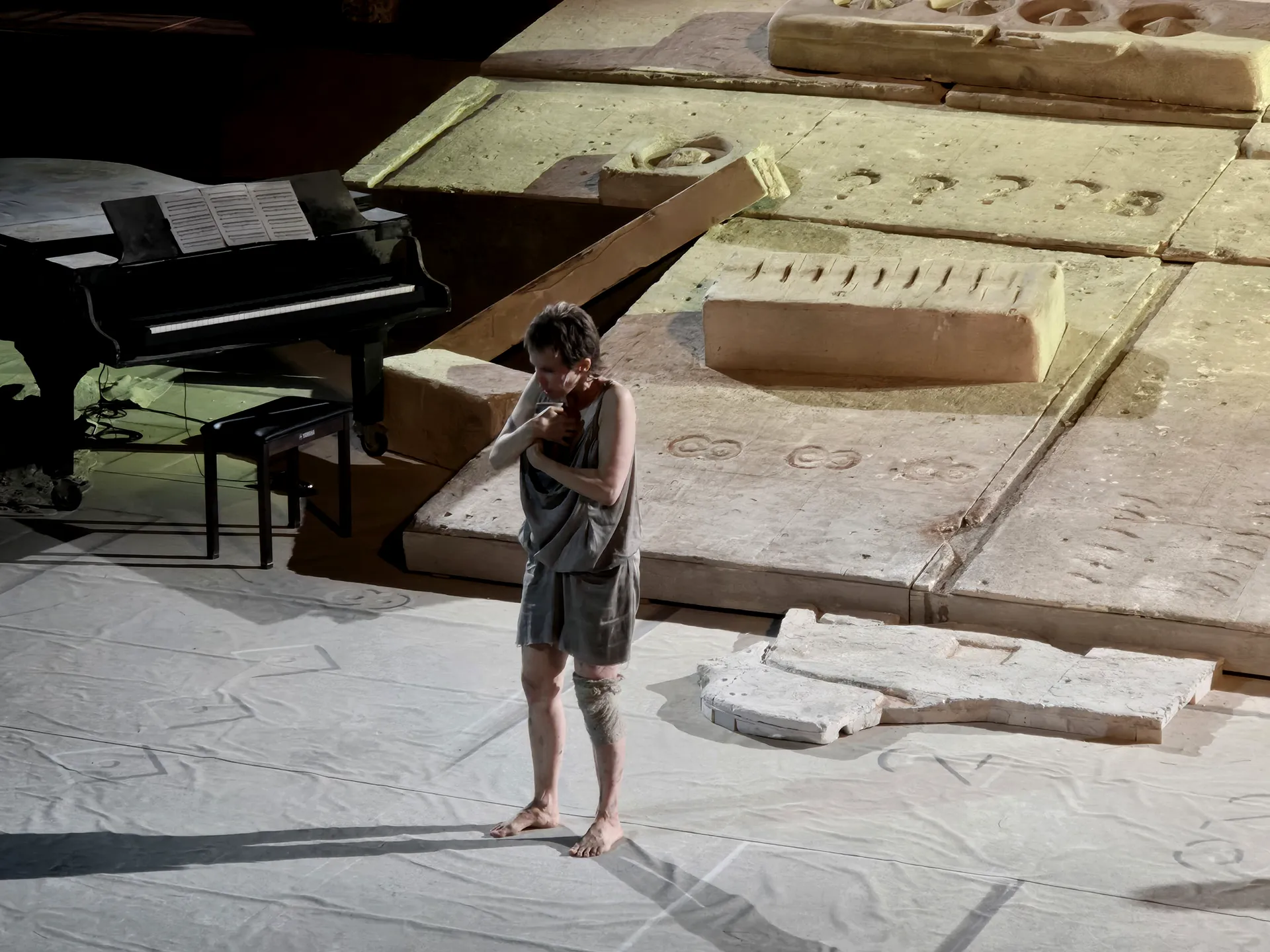 immagine per fig. 15Sonia Bergamasco in Elettra al Teatro grande di Pompei l’11 luglio 2025. Foto di Floriana Conte