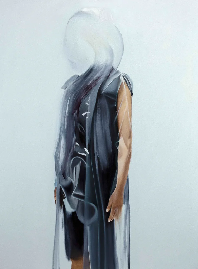 immagine per Thomas Riess idol ausblasen 2023 150x110cm oil on canvas