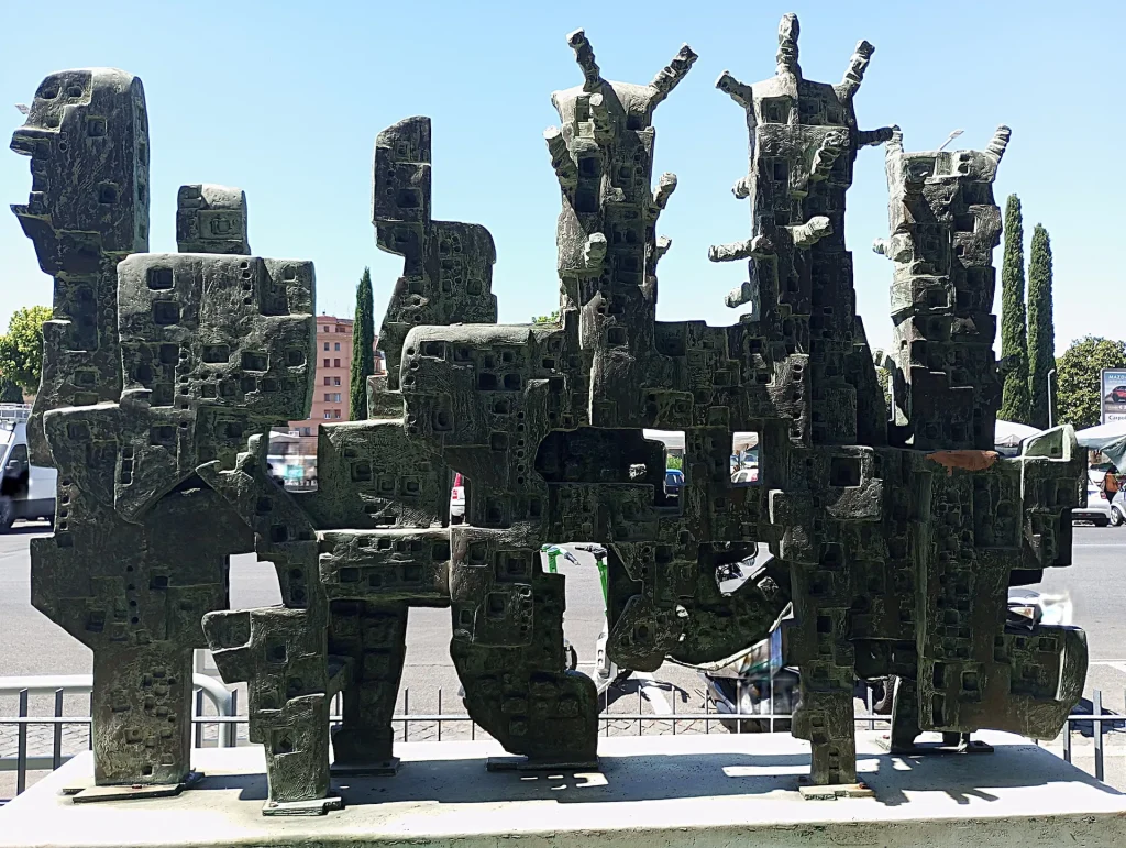 immagine per Pietro De Laurentiis - Le città illuminate - bronzo - 1961