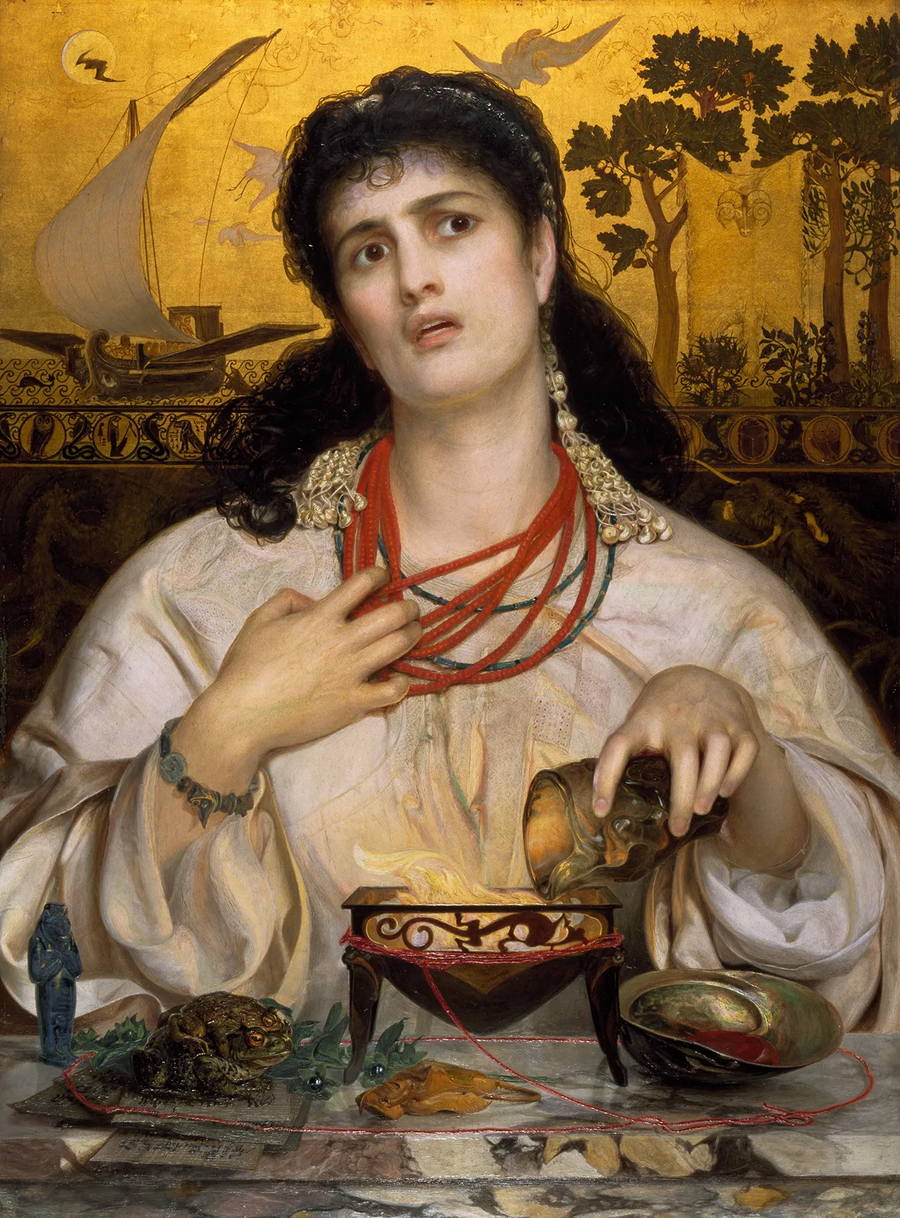 immagine per Medea, Frederick Sandys 1866/1868. Birmingham Museum