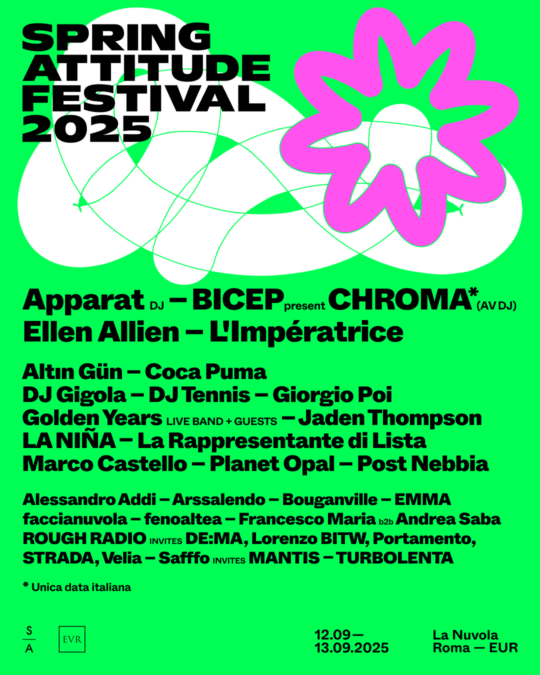 immagine per Spring Attitude Festival 2025. Pochi giorni al via della XIV edizione, i dettagli e le novità della programmazione
