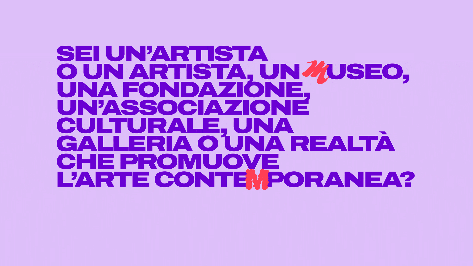 Partecipa alla Ventunesima Giornata del Contemporaneo