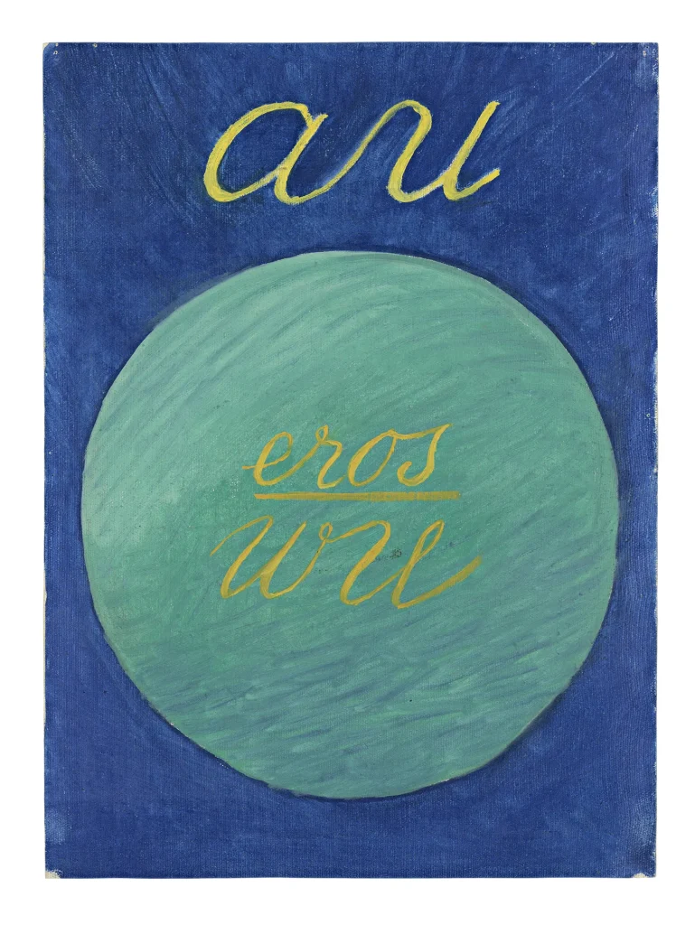 immagin eper Hilma af Klint Primordial Chaos, The WU/Rose Series, Group 1, 1906-1907 Oil on canvas 53 x 37 cm HaK017 By courtesy of the Hilma af Klint Foundation Photo: The Moderna Museet, Stockholm, Sweden