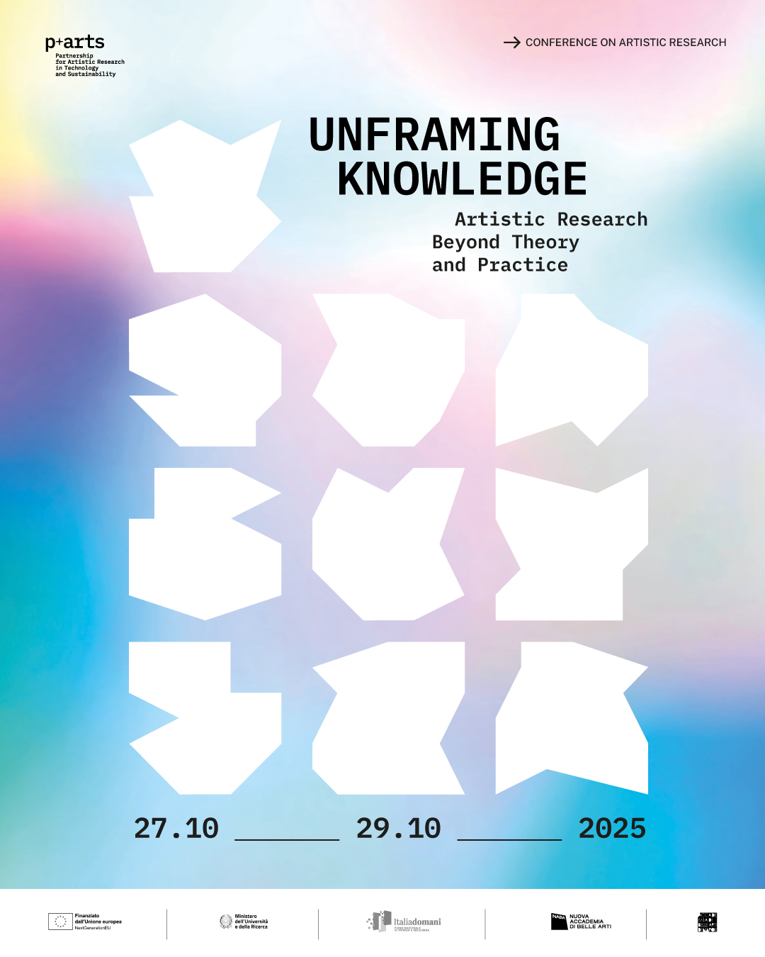 immagin eper Unframing Knowledge. Artistic Research Beyond Theory and Practice. Manifesto