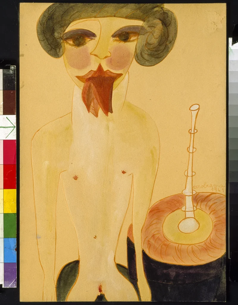 immagine per Carol Rama Opera n. 54, 1941 Acquerello su carta 48 x 33 cm Collezione privata © Archivio Carol Rama, Torino