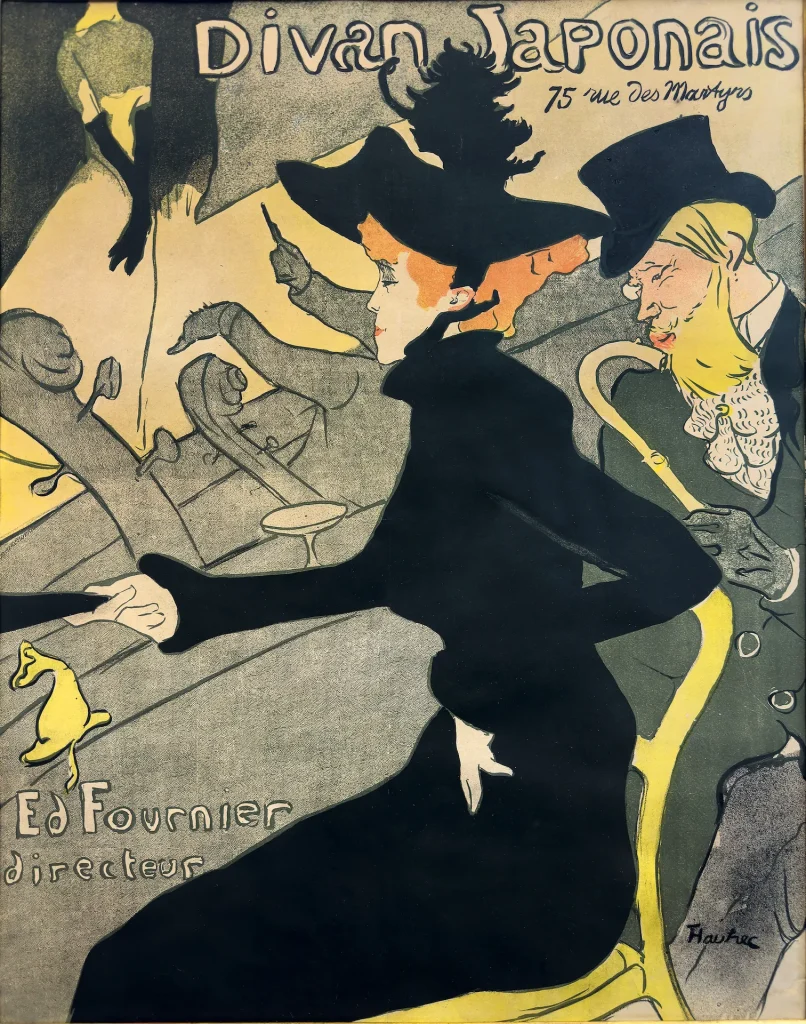 immagine per Divan Japonais, Henri de Toulouse-Lautrec1892/1893
