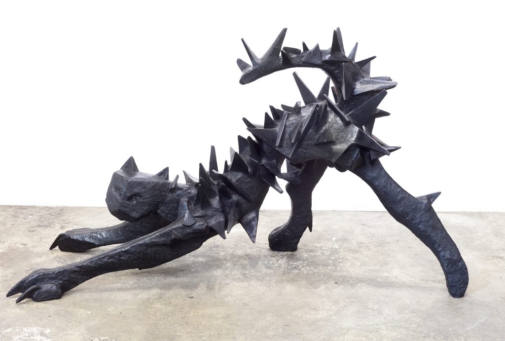 immagine per 04. William Kentridge, Stroke, 2022. Bronze, 100 × 175 × 74 cm. Courtesy dell’artista e Galleria Lia Rumma Milano/Napoli.