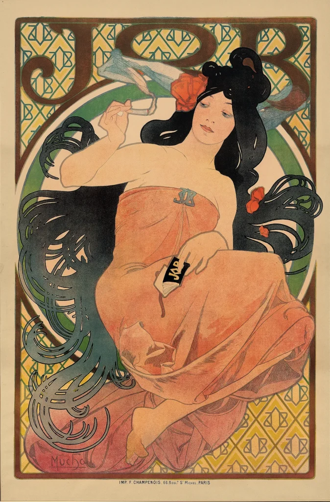 immagine per Job, Alfons Mucha 1898