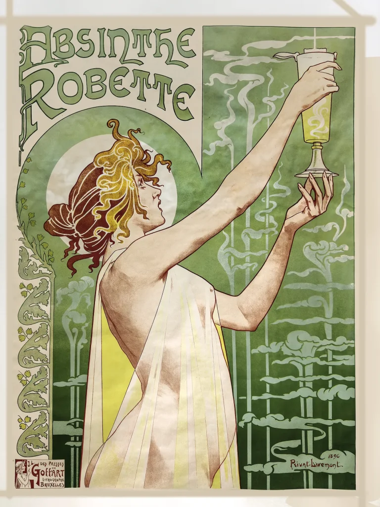 immagine per Henri Privat-Livemont, Absinthe Robette 1896
